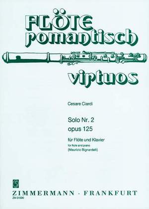 Cesare Ciardi: 3 Soli op. 125