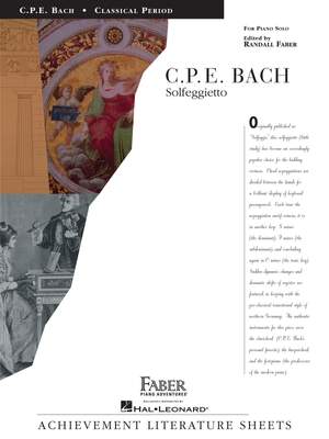 Carl Philipp Emanuel Bach: Solfeggietto