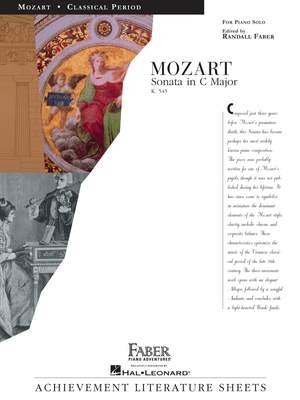 Wolfgang Amadeus Mozart: Sonata in C Major (K545)