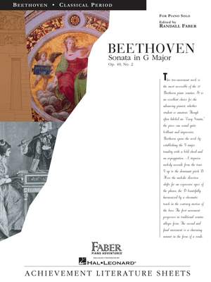 Ludwig van Beethoven: Sonata in G Major Op. 49, No. 2