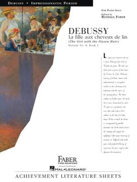 Claude Debussy: La Fille Aux Cheveux De Lin