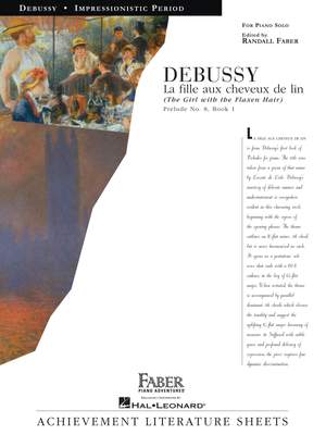 Claude Debussy: La Fille Aux Cheveux De Lin
