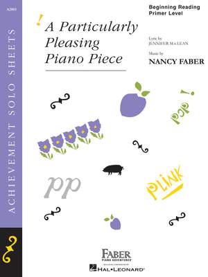 Nancy Faber: A Particularly Pleasing Piano Piece