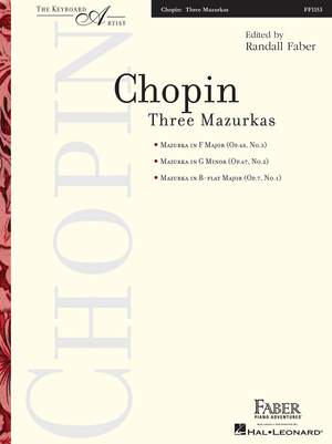 Frédéric Chopin: Three Mazurkas