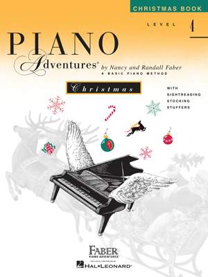 Piano Adventures Christmas Book Level 4