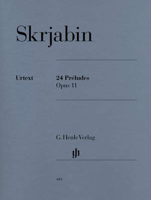 Scriabin: 24 Preludes op. 11