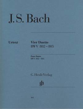 Bach, J S: Vier Duette BWV 802-805