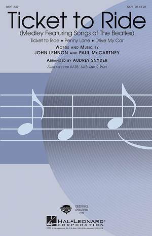 John Lennon_Paul McCartney: Ticket To Ride - Medley Product Image