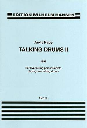 Andy Pape: Talking Drums II