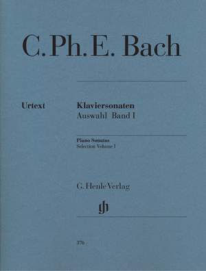 Bach, C P E: Selected Piano Sonatas Vol. 1