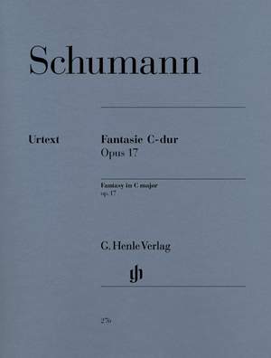 Schumann, R: Fantasie C-Dur C major op. 17