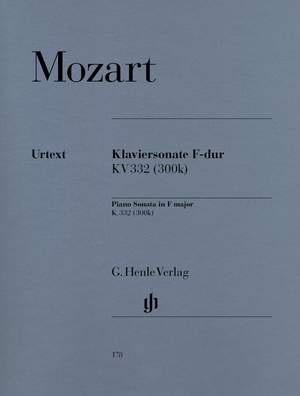 Mozart, W A: Piano Sonata F major KV 332 (300k)