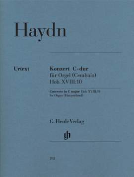 Haydn, J: Concerto for Organ (Harpsichord) with String instruments C major (First Edition) C major