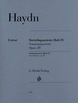 Haydn, J: String Quartets [Sun Quartets] op. 20 Vol. 4