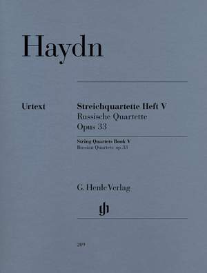 Haydn, J: String Quartets [Russian Quartets] op. 33 Vol. 5