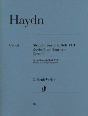 Haydn, J: String Quartets [Second Tost Quartets] op. 64 Vol. 8 Product Image