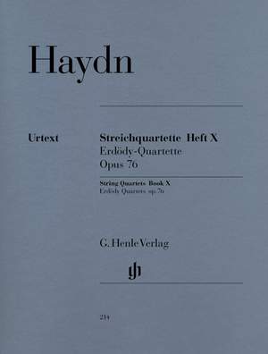 Haydn, J: String Quartets op. 76/1-6 Vol. 10