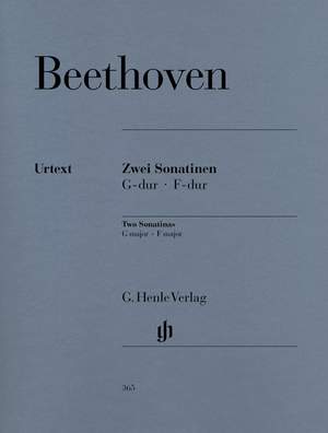 Beethoven, L v: 2 Sonatinas for Piano F major and G major Anh. 5