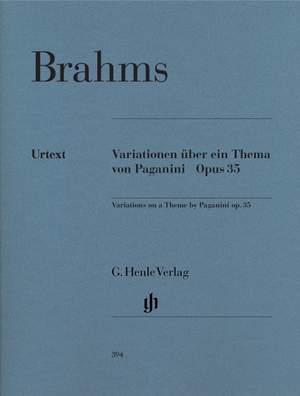 Brahms, J: Paganini-Variations op. 35