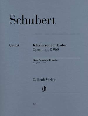 Schubert: Piano Sonata B flat major D 960