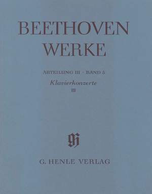 Beethoven, L v: Piano Concertos III