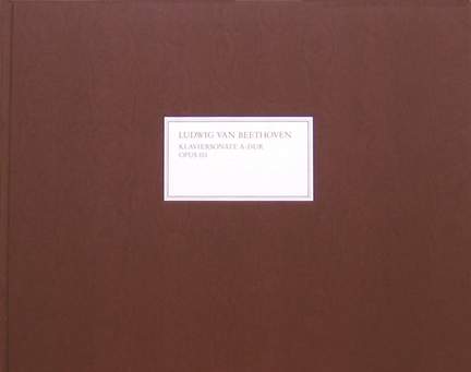 Beethoven: Piano Sonata A major op.101