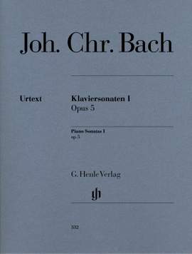 Bach, J C: Klaviersonaten op. 5 Vol. 1