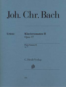 Bach, J C: Klaviersonaten op. 17 Vol. 2