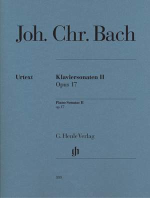 Bach, J C: Piano Sonatas op. 17 Vol. 2