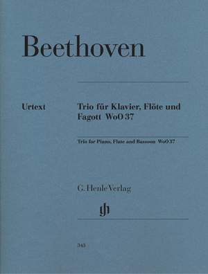 Beethoven, L v: Flute Trio G major WoO 37
