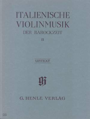Italian Violin Music of the Baroque Era Vol. 2