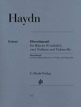 Haydn, J: Divertimenti for Piano (Cembalo), 2 Violins and Violoncello