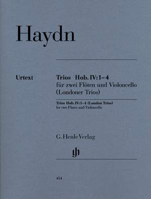 Haydn, J: London Trios Hob. IV:1–4