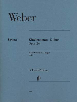 Weber, C M v: Piano Sonata C major op. 24