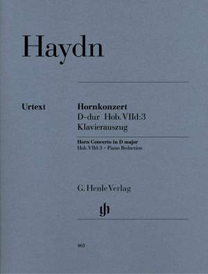 Haydn, J: Concerto for Horn and Orchestra D major Hob. VIId:3