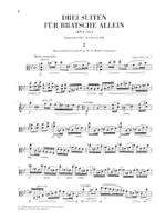 Reger: Three Suites for Viola solo op. 131 d Product Image