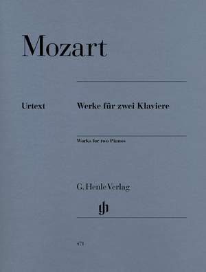 Mozart, W A: Works for two Pianos