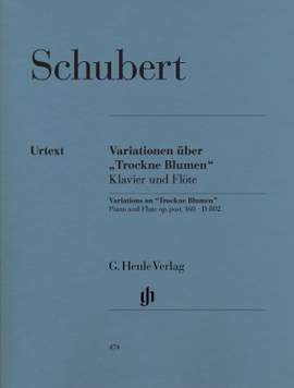 Schubert: Variations on "Trockne Blumen" e minor (revised version) op. post. 160 D 802