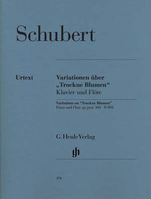 Schubert: Variations on "Trockne Blumen" e minor (revised version) op. post. 160 D 802