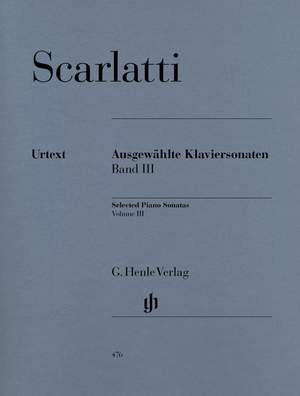 Scarlatti, D: Selected Piano Sonatas Vol. 3