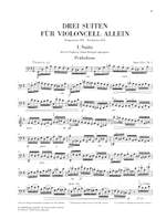 Reger: Three Suites for Violoncello solo op. 131c Product Image