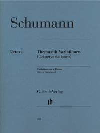 Schumann, R: Variations on a Theme in E flat major (Ghost Variations) WoO 24