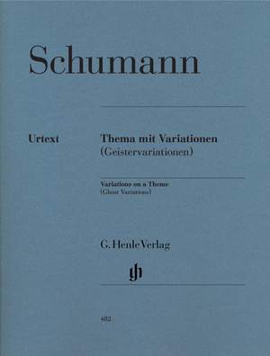 Schumann, R: Variations on a Theme in E flat major (Ghost Variations) WoO 24