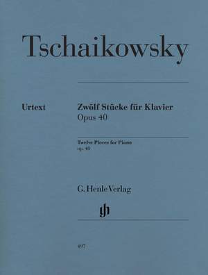 Tchaikovsky, P I: Twelve Piano Pieces op. 40