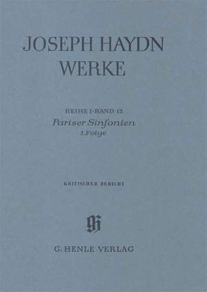 Franz Joseph Haydn: Paris Symphonies Part 1 - Critical Report