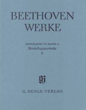 Beethoven, L v: String Quartet Op. 59, 74, 95