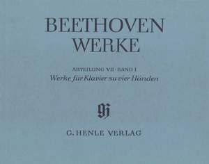 Beethoven, L v: Works for Piano Duet
