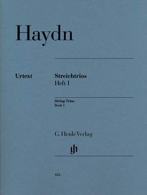 Haydn, J: String Trios Book 1