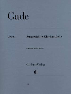 Gade, N W: Selected Piano Pieces