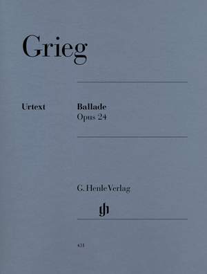 Grieg, E: Ballade op. 24